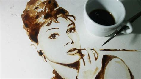 This Artist Paints Celebrity Portraits—with Coffee As Ink Stylecaster