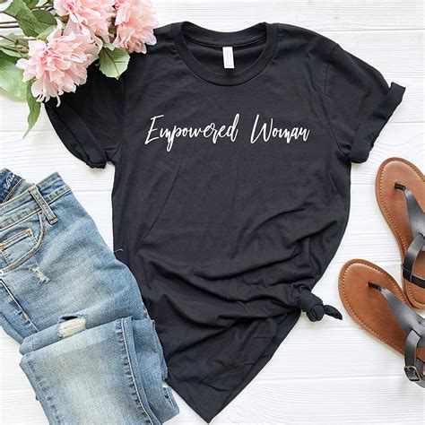 Amazon Com Empowered Woman Shirt Women Empowerment Empowered Woman