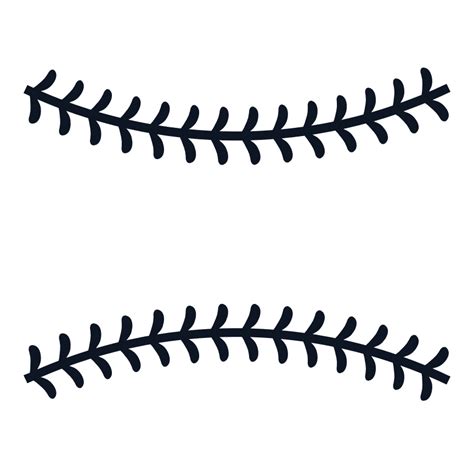 Baseball Laces Text Frame Sport Free Svg File Svg Heart