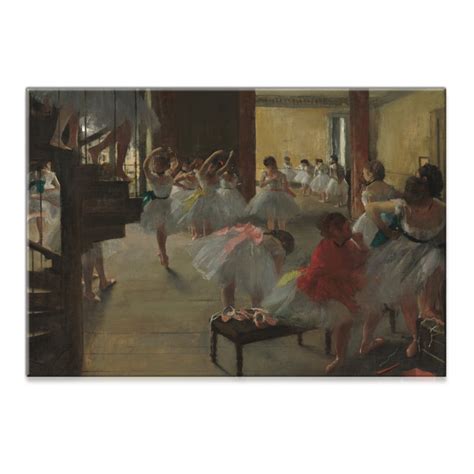 Cuadro Degas La Clase De Baile • Cuadros Tabloide