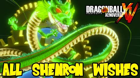 A potential drop from pq08 invade earth. Dragon Ball Xenoverse: All Shenron on Wishes Theory ...