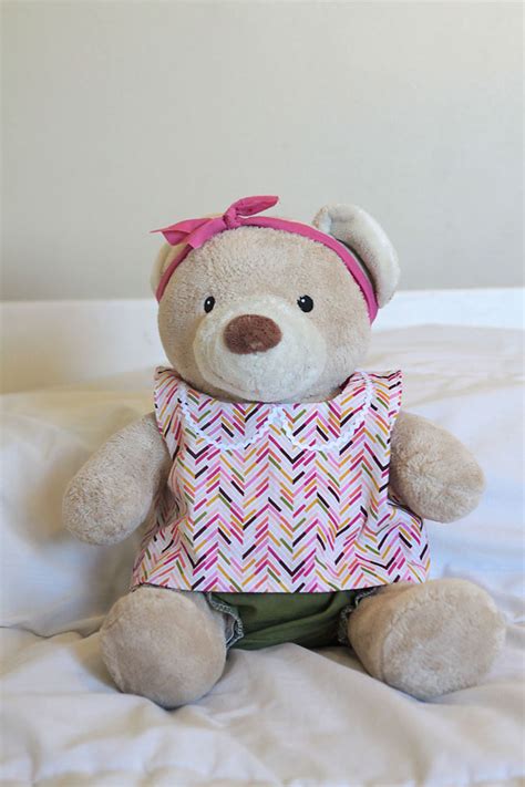 Free Pattern For Easy To Sew Teddy Bear Clothes Build A Bear Its