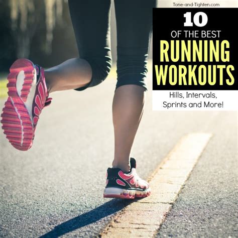 10 Of The Best Running Workouts Sitetitle