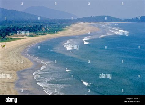 Sea Beach Karwar Karnataka India Stock Photo Alamy