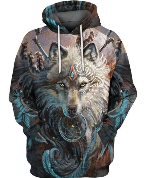 Wolf 3d All Over Printed Shirts For Men And Women Tt100801 Amaze