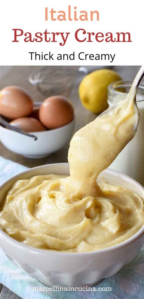 Custard cream is the most famous pastry cream in patisserie world. Italian Pastry Cream | Recipe in 2020 | Italian pastry ...