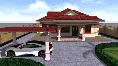 4 Bedroom Bungalow House Plans In Kenya Homeplancloud