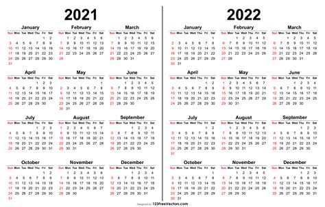 Printable A4 Monthly Calendar 2021 2022 Printable Calendars Images