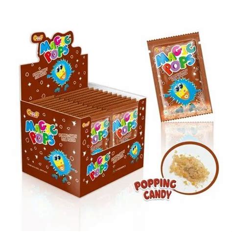 Brown Magic Popping Cola Candy Packaging Type Packet At Rs 220box In