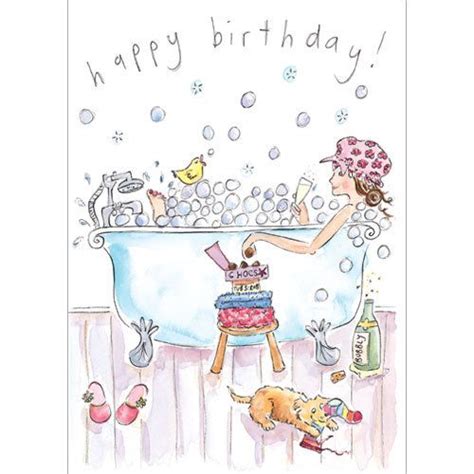 bubble bath birthday card cards are £1 50 each or £1 20 each when you buy 10 or more order at