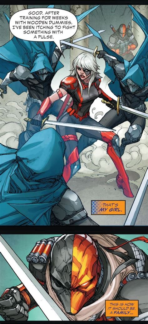 Deathstroke 18 Rose Wilson Slade Wilson Comic Book Superheroes