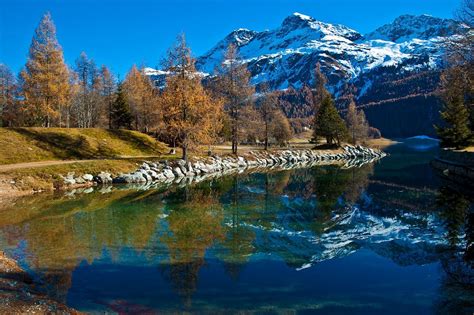 Lago Silvaplana De Suiza Europa Places To Travel Lake Tourist