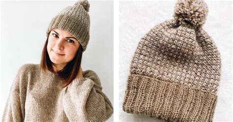 Lovely Emory Knitted Toque Free Knitting Pattern