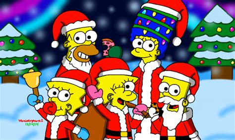 Navidad Imágenes De Los Simpson Trato O Truco