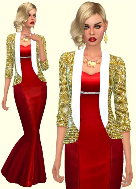 Sims 4 Ccs The Best 21 Blazer As Accessory