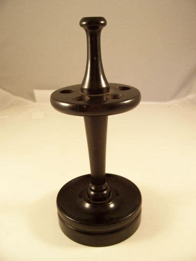 Victorian Ebony Hat Pin Holder English Unusual Hat Pins Antique