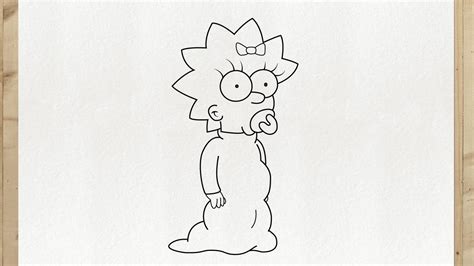 Come Disegnare Maggie Simpson Disegni Simpson Facili Disegni Facile E