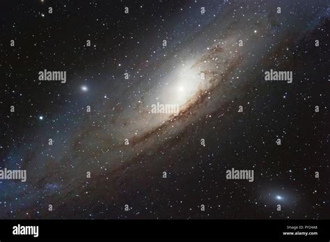 The Andromeda Galaxy Spiral Galaxy In The Constellation Of Andromeda