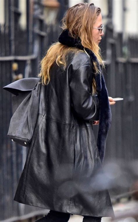 Olsens Anonymous Mary Kate Olsen Steps Up Her Style With Two Toned Boots