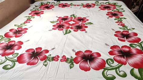 Painting Bedsheets Chadar Design Chadar Ka Design Fabric Painting
