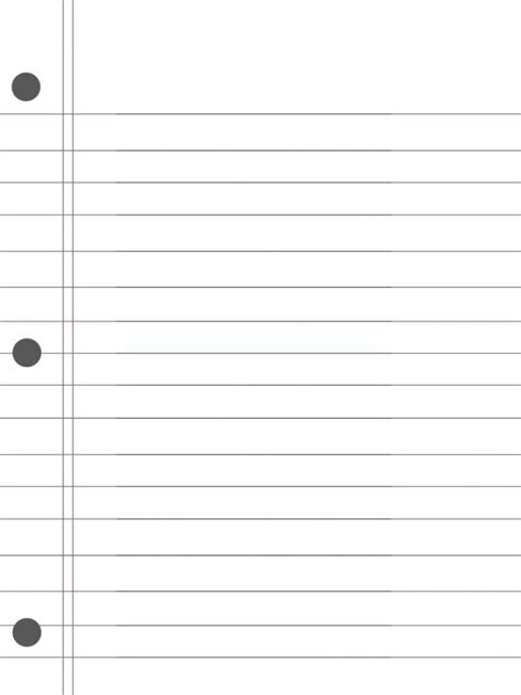 Lined Notebook Paper Template Word Within Ruled Paper Word Template