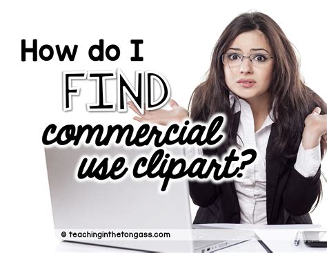 Finding free stock images for commercial use for your website or for your next giveaway can be a pain. Finding Commercial Use Clipart - Teaching in the Tongass