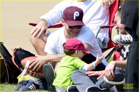 Photo Ryan Phillippe Abs Flashing At Deacon Football Game 09 Photo 2863597 Just Jared