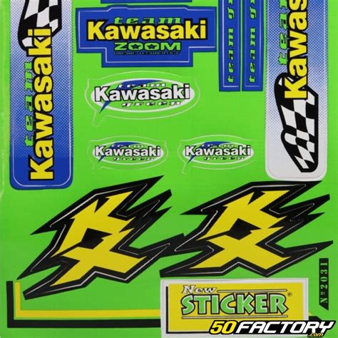 Kawasaki Kx Stickers Board Motorcycle Scooter Part 50cc Cheap