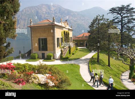 Villa Balbianello Lake Como Italy Stock Photo Alamy