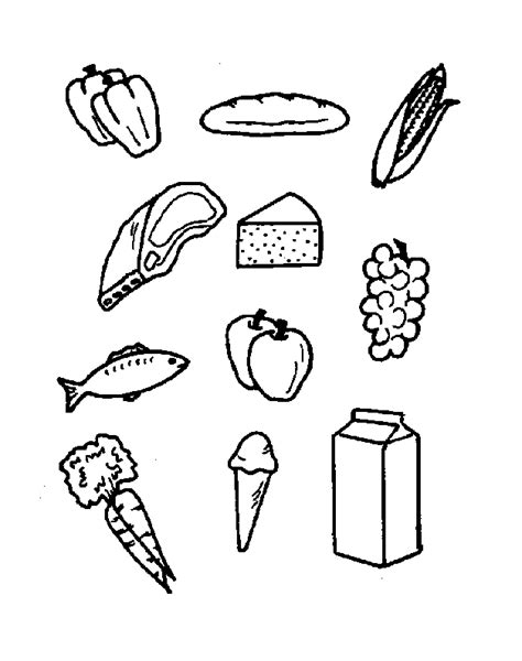 38+ kawaii food coloring pages for printing and coloring. Junk Food Coloring Pages - Coloring Home