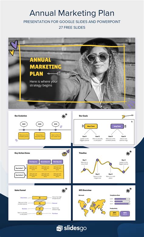 Design Your Annual Marketing Plan And Present It With Style And Vibes