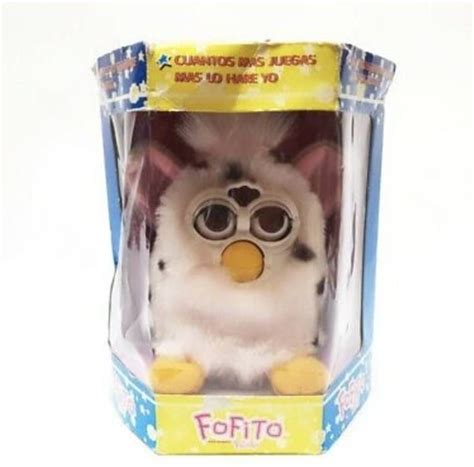 Furby Fake Furdy Knockoff Furby Fofito Furby Plush Grey And Etsy