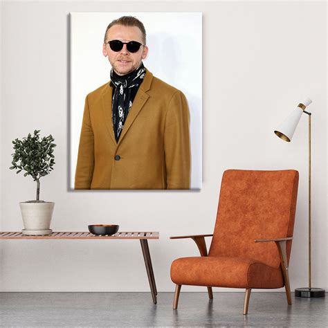Simon Pegg In Sunglasses Canvas Print Or Poster Canvas Art Rocks