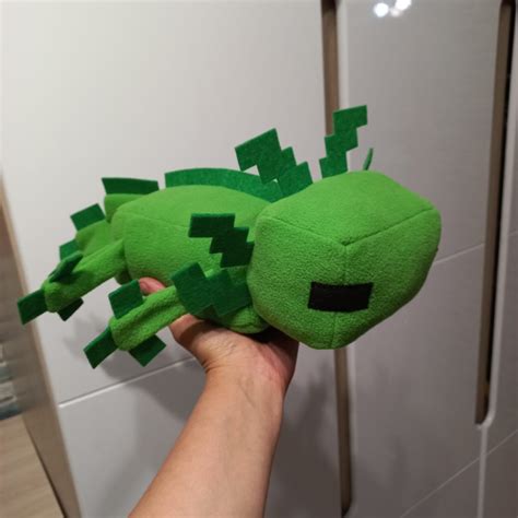 Minecraft Axolotl Plush Riderseka