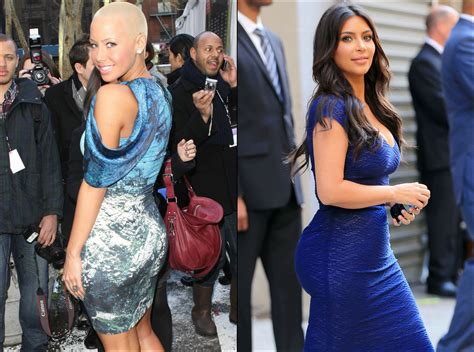Battle Of The Booty Kim Kardashian Vs Amber Rose Page Six