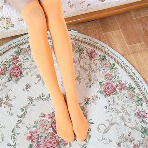 Buy High Socks 1 Pair Fashion Thigh High Over Knee High Socks Girls Womens New At Affordable