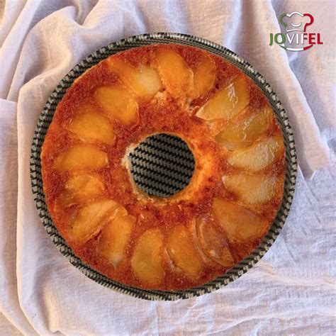 Torta invertida de pera receta fácil para una merienda deliciosa Jovifel com ar