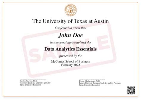 Ut Austin Data Analytics Course With Power Bi Certification