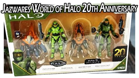 20th Anniversary World Of Halo Set Leak Halo Infinite Jazwares Halo