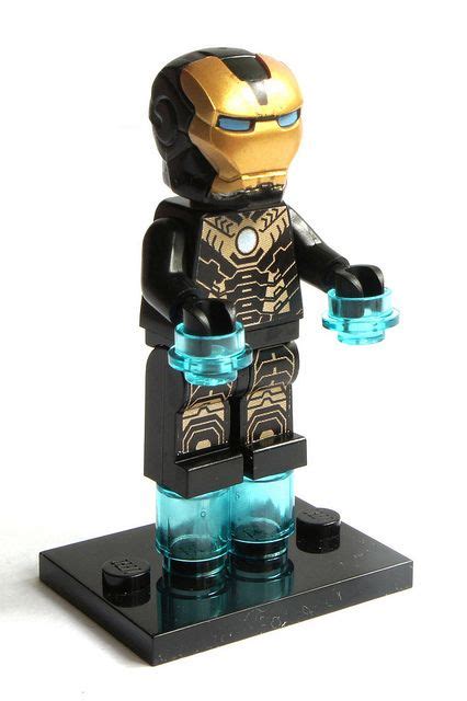 S.h.figuarts iron man mark 6 black ver sh marvel action figure w/tracking# f/s. Lego Customize Iron Man Mark 41, Bones | Lego iron man ...