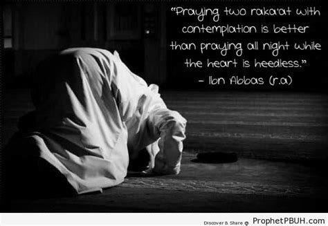 Praying Two Rak At With Contemplation Ibn Abbas Quote Ibn Abbas