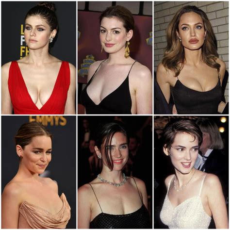 Alexandra Daddario Vs Anne Hathaway Vs Angelina Jolie Vs Emilia Clarke