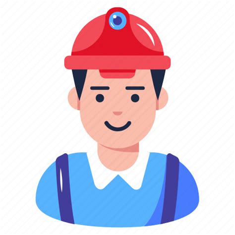 Construction Worker Engineer Labor Architect Constructor Icon