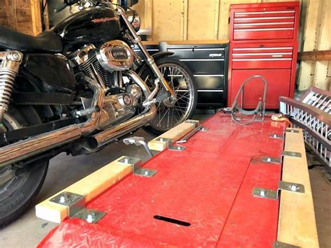 Extreme max is a perfect tool for use in your garage shop for commercial purposes or as a personal diy home jack. How To DIY Motorcycle Table Lift Side Extensions ...