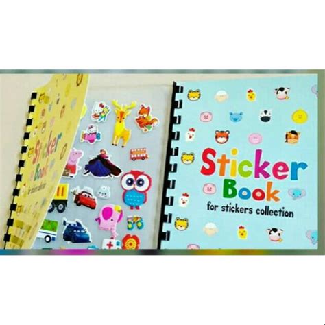 Jual Bukualbum Koleksi Sticker 48 Halaman Shopee Indonesia