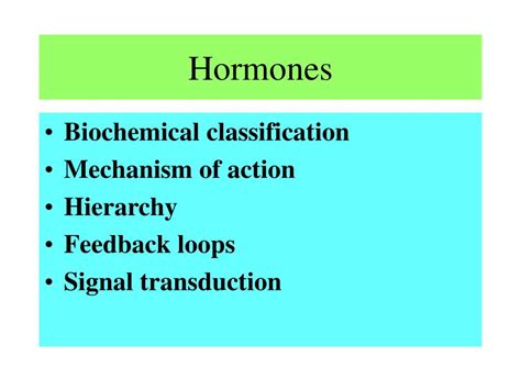 Ppt Hormones Powerpoint Presentation Free Download Id6791325