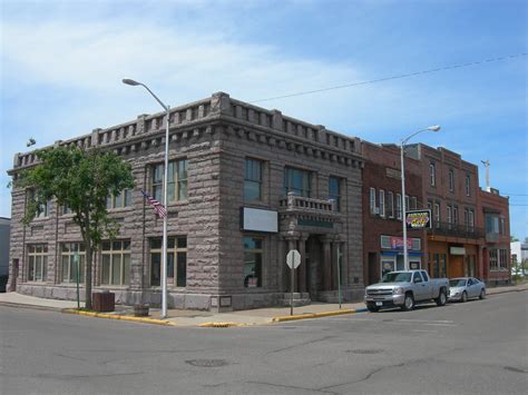 Downtown Ladysmith Wisconsin The Stone Building Was Built Flickr
