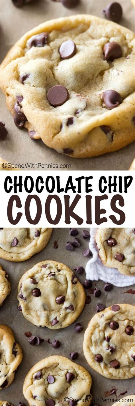 I created this simple chocolate chip cookie recipe that comes together quickly and uses things that you probably only have in your pantry! These really are the perfect chocolate chip cookies. They ...