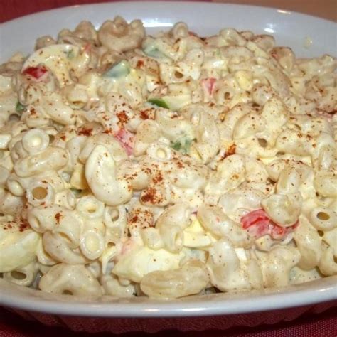 Toss macaroni with oil to prevent shells from sticking. Festive Dip Or Festive Mac Salad | Recipe | Salad, Pasta ...