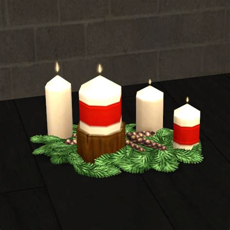 Mod The Sims Four Festive Candles